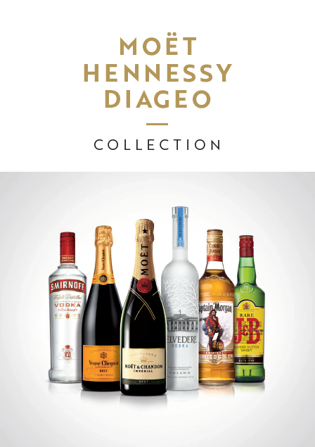 Gamme MOET HENNESSY DIAGEO - Casas